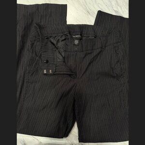 Lane Bryant Striped Work Pants (lined)